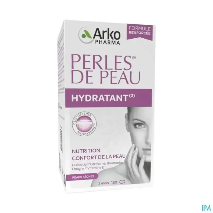 Arkopharma perles de peau hydratant capsule 180