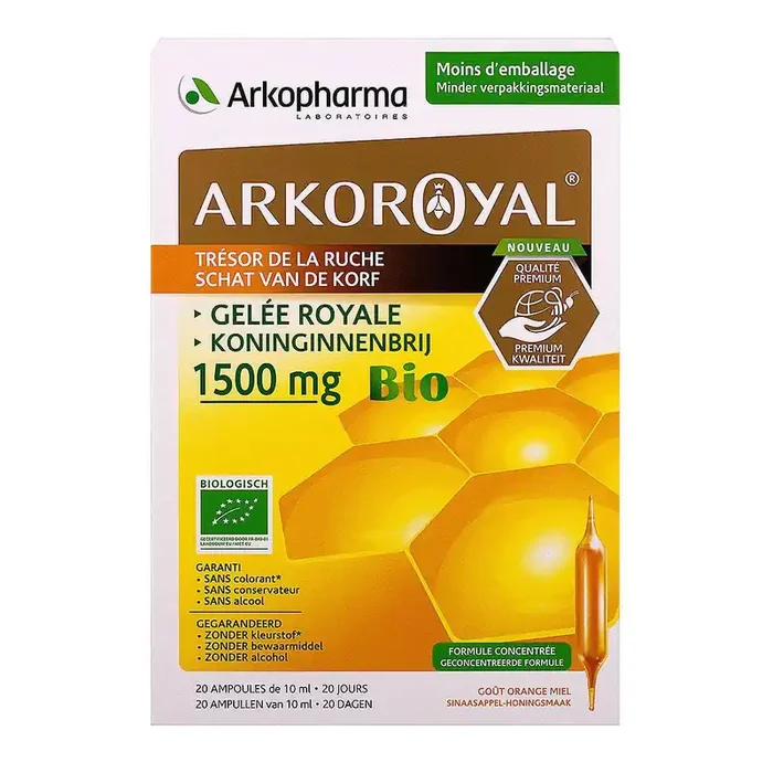 Arkoroyal trésor de la ruche 20 ampoules