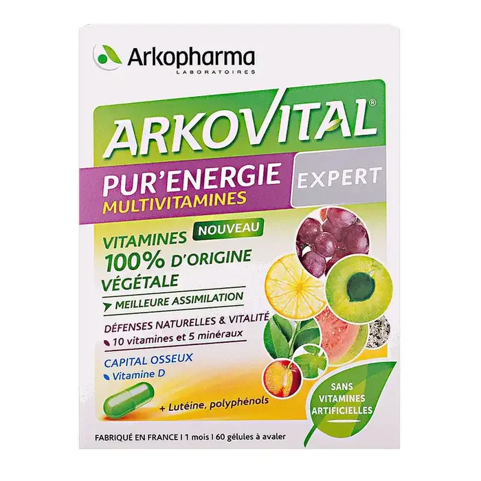 Arkovital pur‘énergie expert 60 gélules