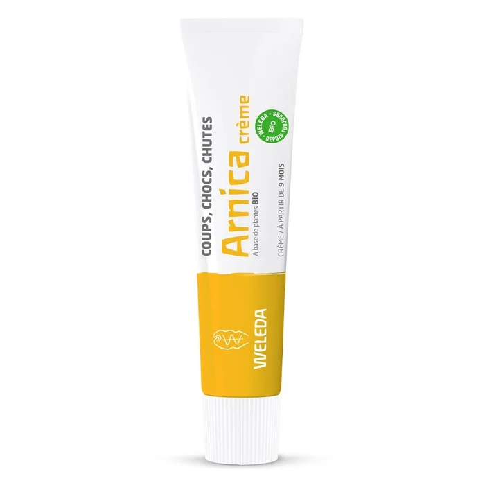 Arnica Crème – Coups, Chocs, Chutes – Utilisable Dès l’Âge de 9 Mois – Tube de 25g