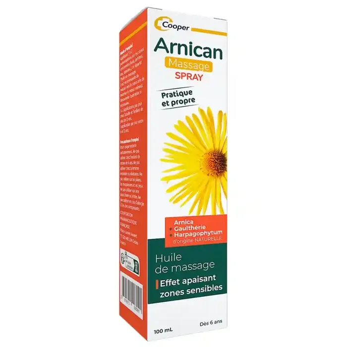 ARNICAN SPRAY HUILE DE MASSAGE EFFET APAISANT 100ML COOPER