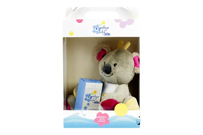 Arthur & Lola eau senteur 50ml (koala) Arthur bleu Lola rose