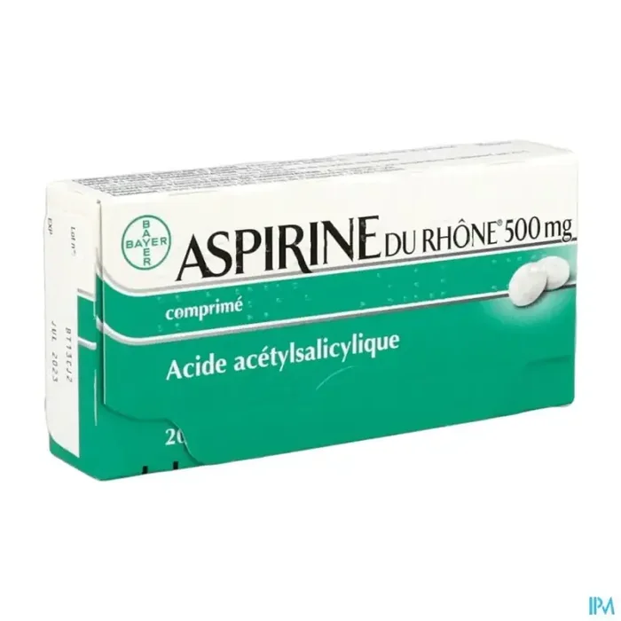 Aspirine du rhone 500mg comprimé 20