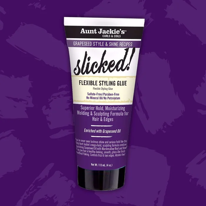 Aunt Jackie’s SLICKED! Flexible Styling Glue 4oz