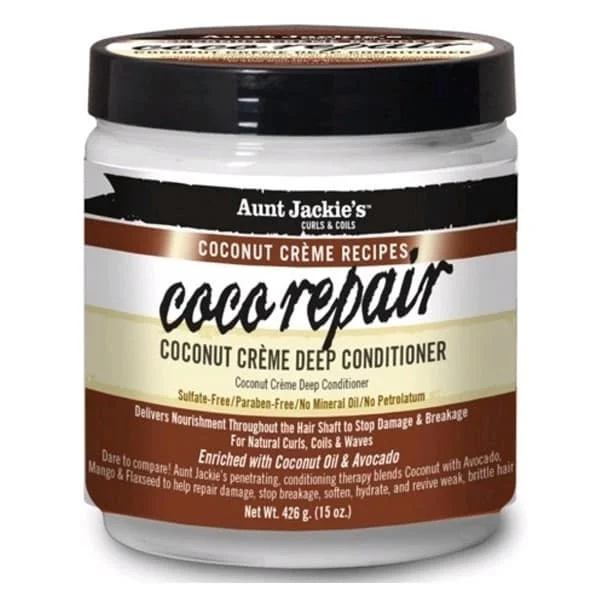 AUNT JACKIE&rsquo;S COCO REPAIR CONDITIONER APRES-SHAMPOING