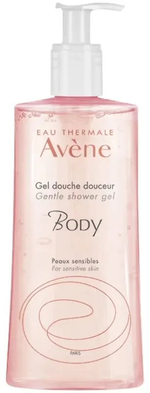 Avène Body Eau Thermale – – Gel Douche Douceur – Peaux Sensibles Visage et Corps 500 ml