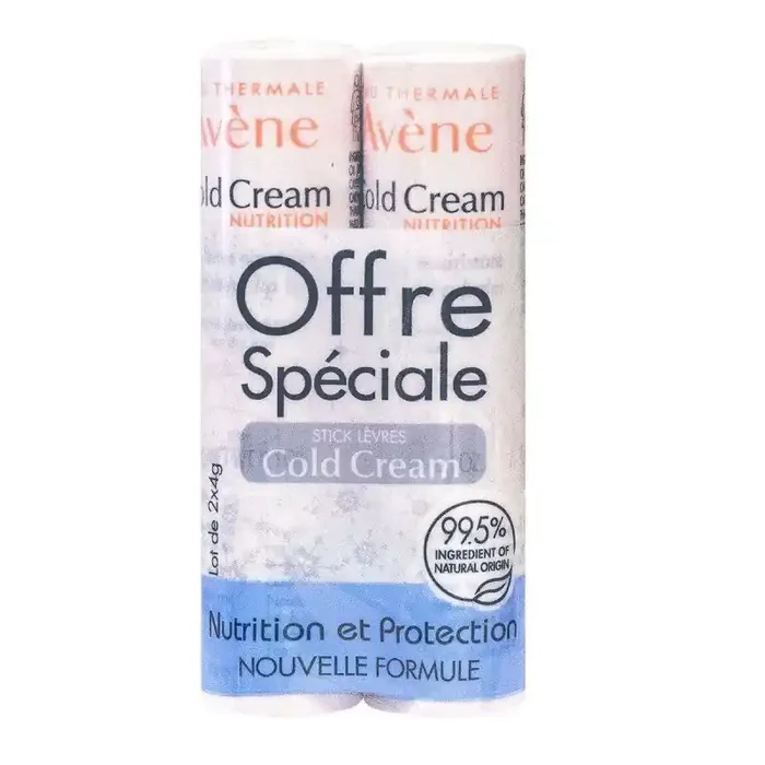 Avene Cold Cream Sticks Levres lot de 2x4g