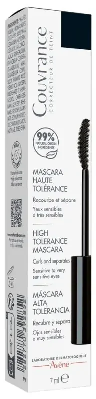 Avène Couvrance Mascara Haute Tolérance Yeux Sensibles 7 ml – Teinte Noir