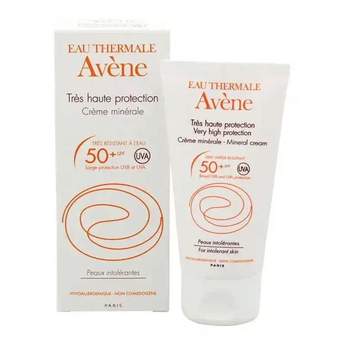 Avene Crème solaire minérale spf50+ tube 50 mL