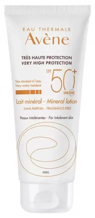 Avène Eau Thermale – Solaire – Lait Minéral SPF 50+ 100 ml