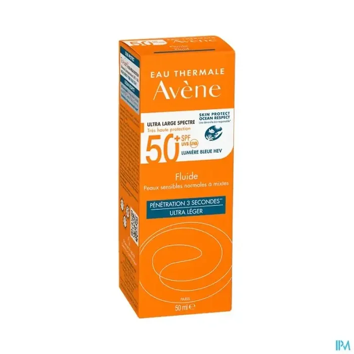 Avène solaire fluide SPF50+ 50ml