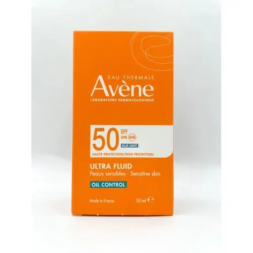 AVÈNE SOLAIRE Ultra Fluid Oil Control SPF50+ Sans Parfum – 50ml