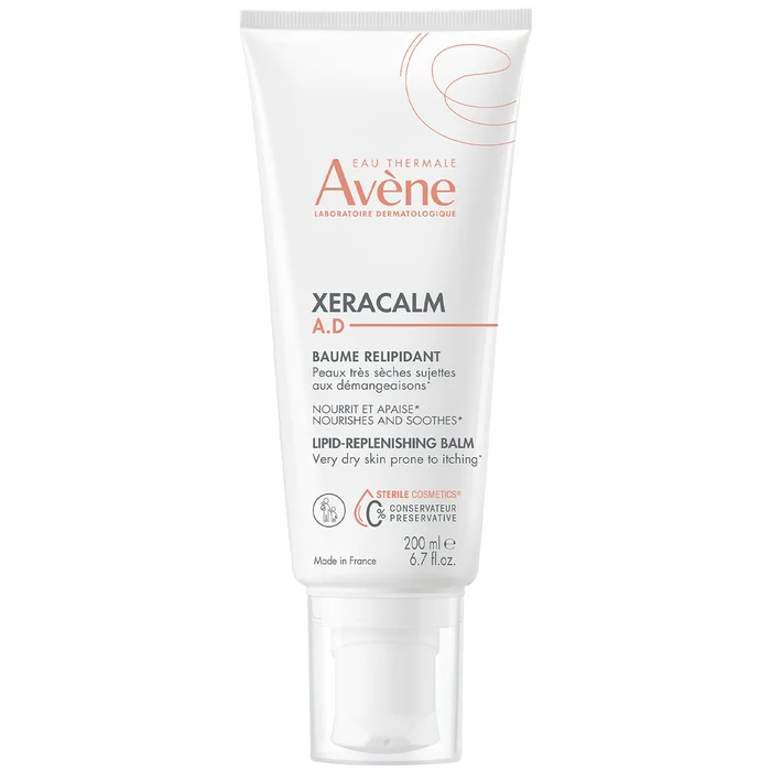 Avène XeraCalm A.D. Lipid-Replenishing Balm Moisturiser for Dry, Itchy Skin 200ml
