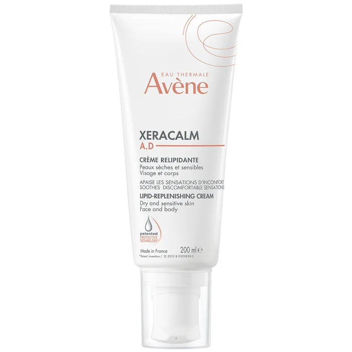 Avène XeraCalm A.D. Lipid-Replenishing Cream Moisturiser for Dry, Itchy Skin 200ml