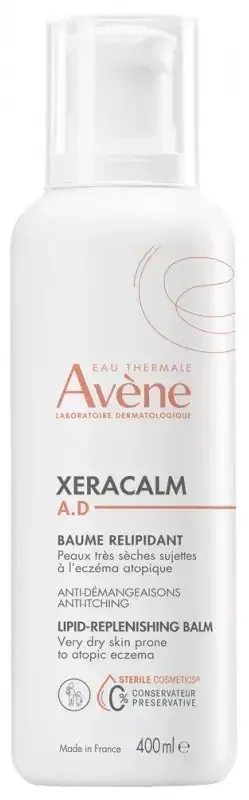 Avène XeraCalm AD Eau Thermale Baume Relipidant 400 ml