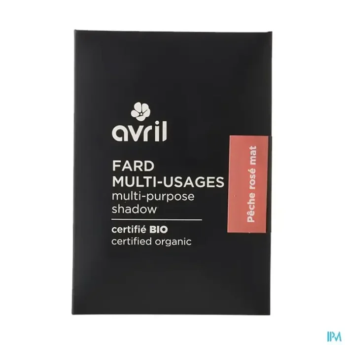 Avril blush peche rose mat certifiée bio 5g