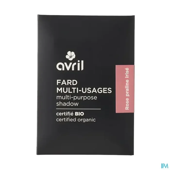 Avril blush rose praline irise certifiée bio 5g