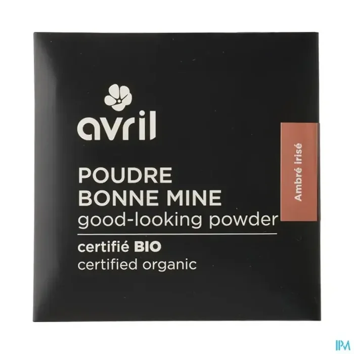 Avril poudre bonne mine ambre irise certifiée bio 11g