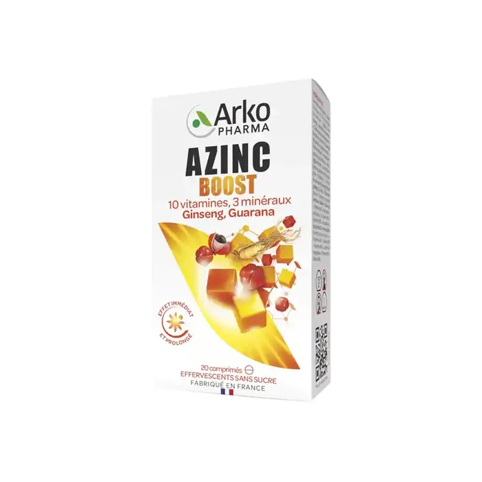 Azinc Boost effervescent eff des 15 ans 20 comprimes