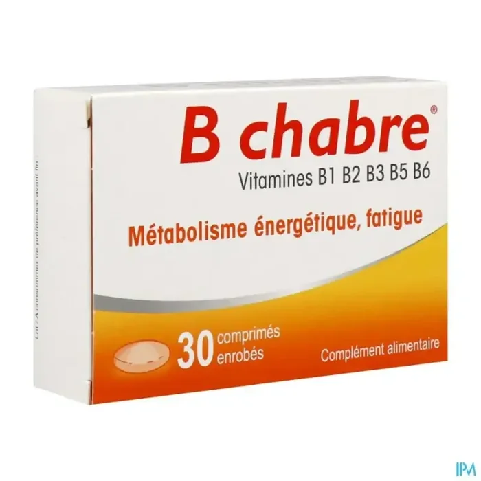B chabre comprimé 30