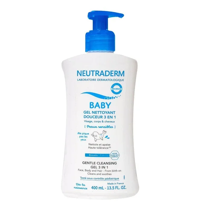 Baby gel nettoyant douceur 3en1 400ml
