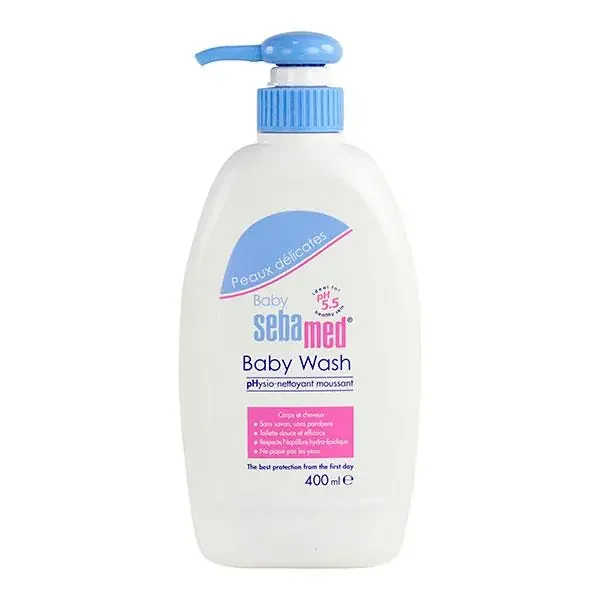 Baby Wash physio nettoyant moussant 400ml