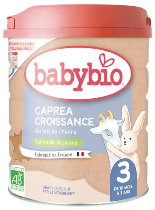 Babybio Caprea 3 – Formule au Lait de Chèvre