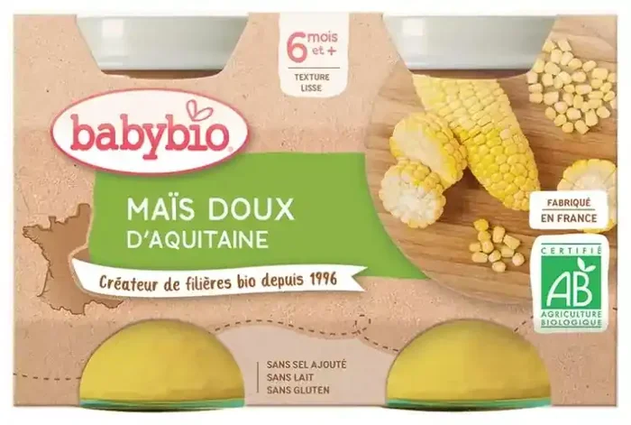 Babybio Maïs Doux d‘Aquitaine
