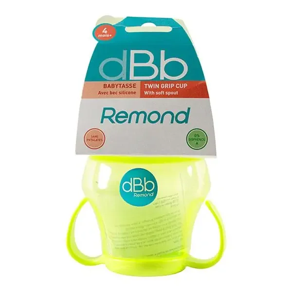 Babytasse avec bec suceur silicone