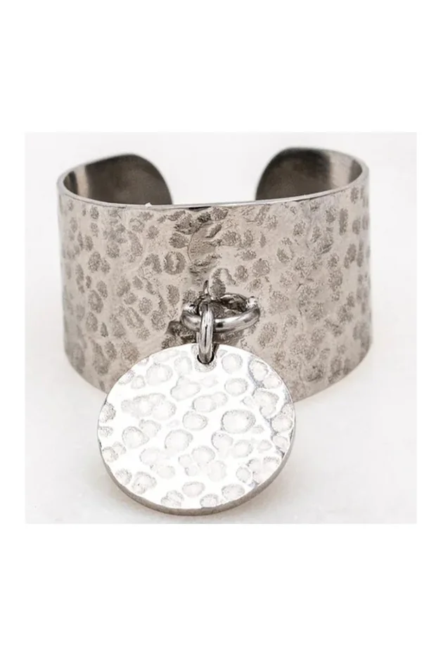 Bague ajustable – Acier inoxydable doré & rhodium argenté