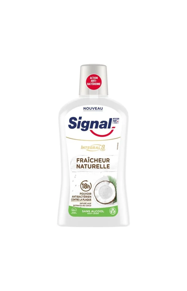 Bain de bouche fraîcheur naturelle – Coco – Integral 8 – 500 ml