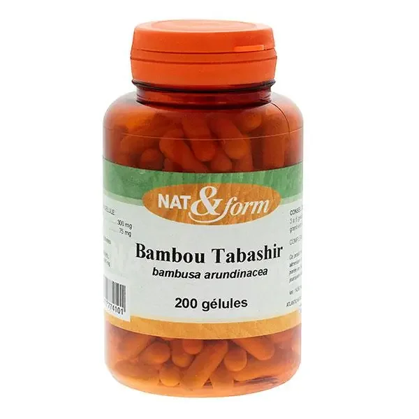 Bambou tabashir 200 gélules
