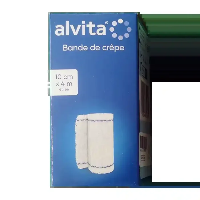 BANDE DE CRÊPE 10CM X 4M ALVITA