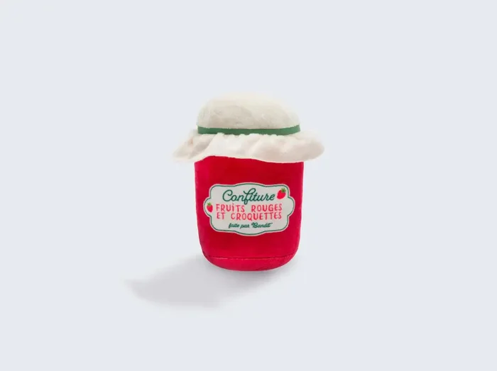 BANDIT – JOUET CONFITURE – Jouet pour chien en forme de pot de confiture