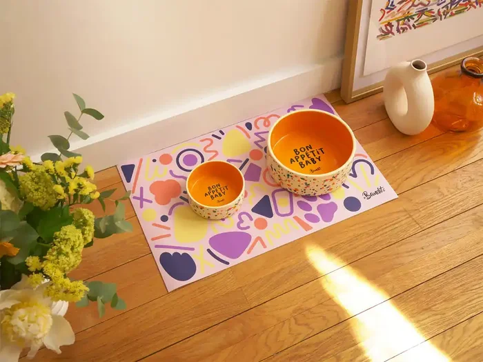 BANDIT GAMELLE CHIEN+CHAT BON APPETIT BABY – PETITE 13CM
