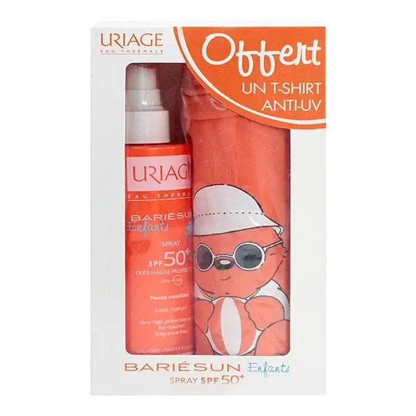 Bariésun spray solaire enfants SPF50+ 200ml & T-shirt anti-UV