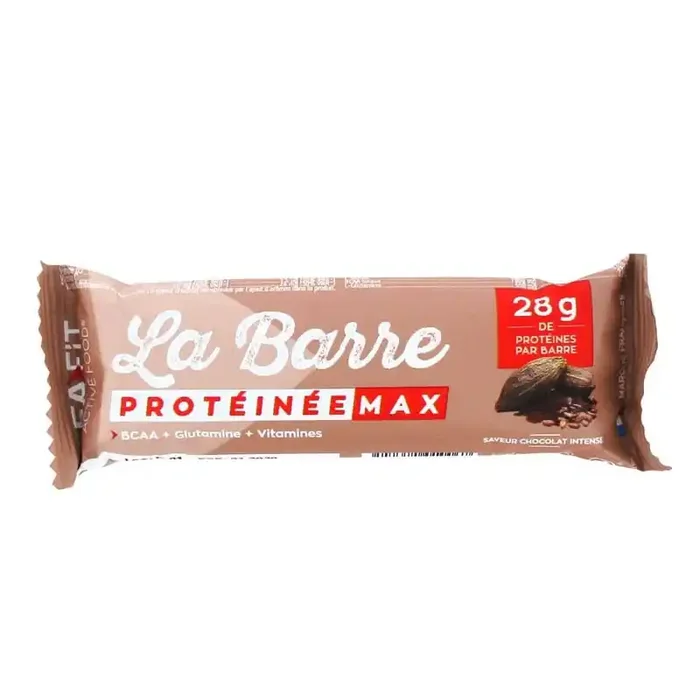 BARRE PROTEINEE MAX Saveur Chocolat intense 60G EAFIT