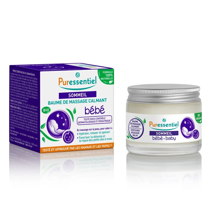 Baume de Massage Calmant – B&eacute;b&eacute; D&eacute;tente 30 ml