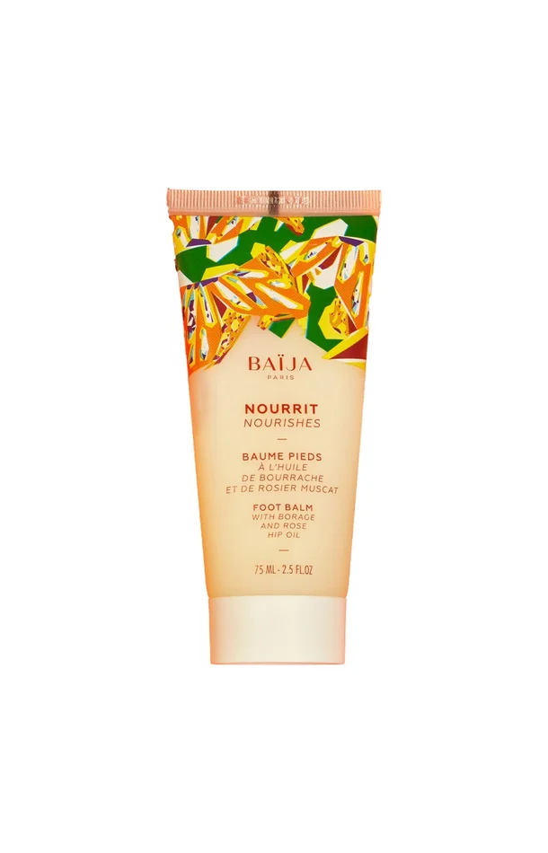 Baume pieds nourrissant – Huiles de Bourrache & Rosier muscat – 75 ml