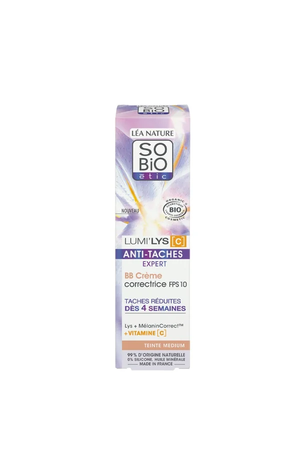 BB crème anti-tâches SPF 10 – Lumi’lys – Visage – 40 ml