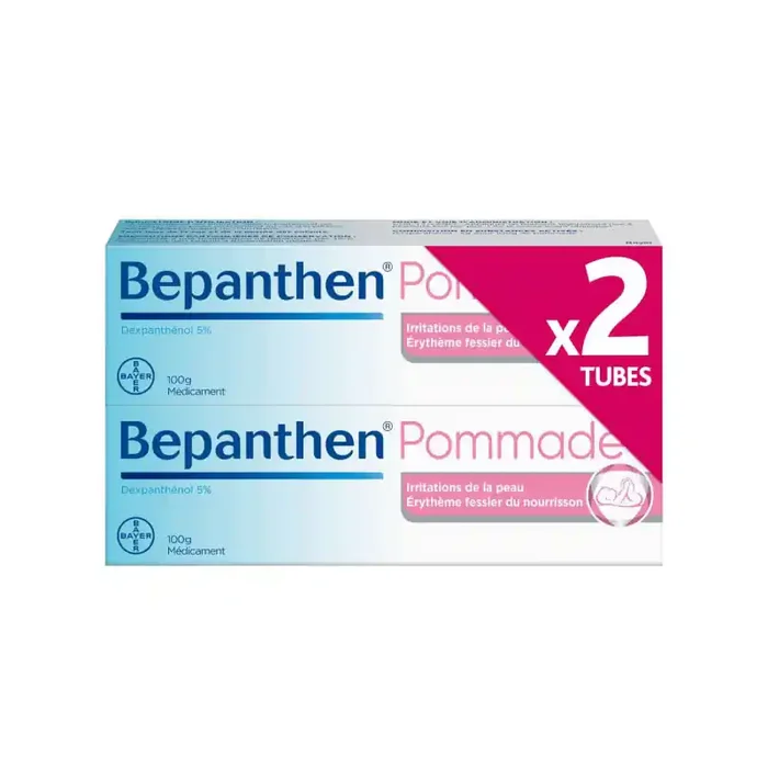 BEPANTHEN 5% POMMADE LOT DE 2 X 100G BAYER