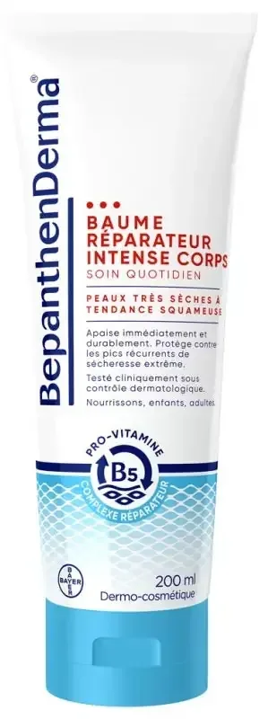 Bepanthen Derma Baume Réparateur Intense Corps Tube 200 ml