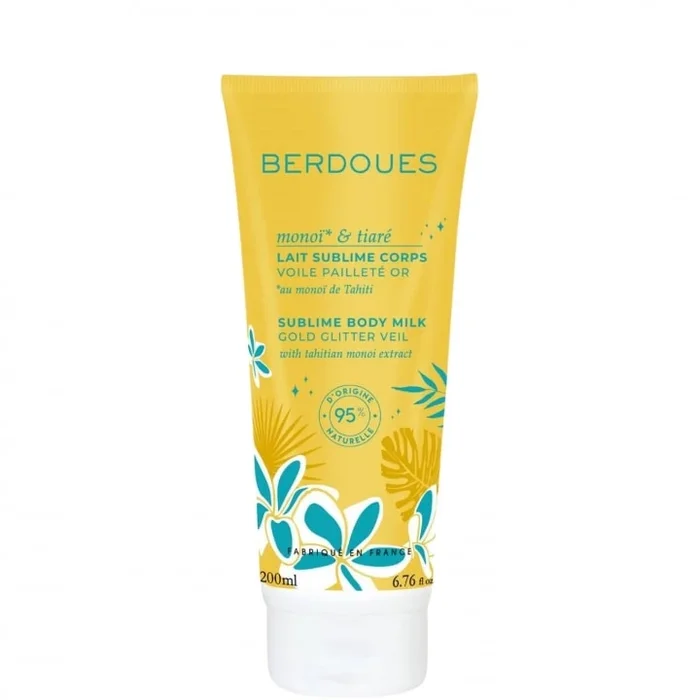 Berdoues Monoï et Tiaré Lait Corps Pailleté Sublime