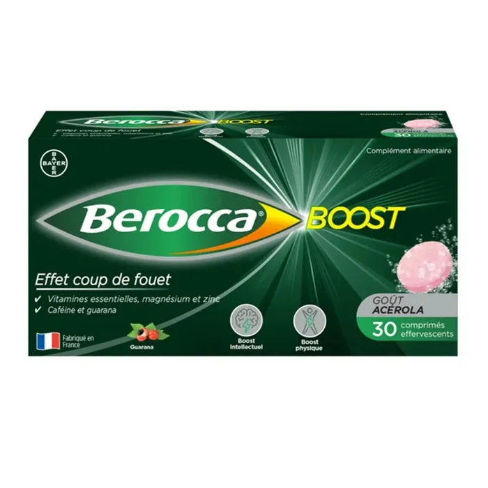 Berocca Boost Effet coup de fouet – Goût Acérola