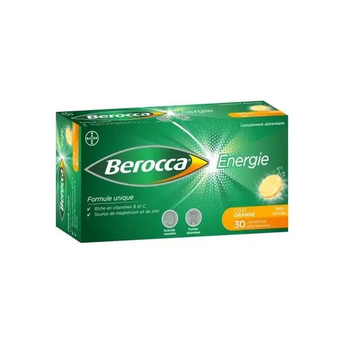 Berocca energie gout orange 30 comprimes