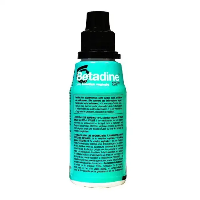 Betadine 10% Solution Vaginale 125ml