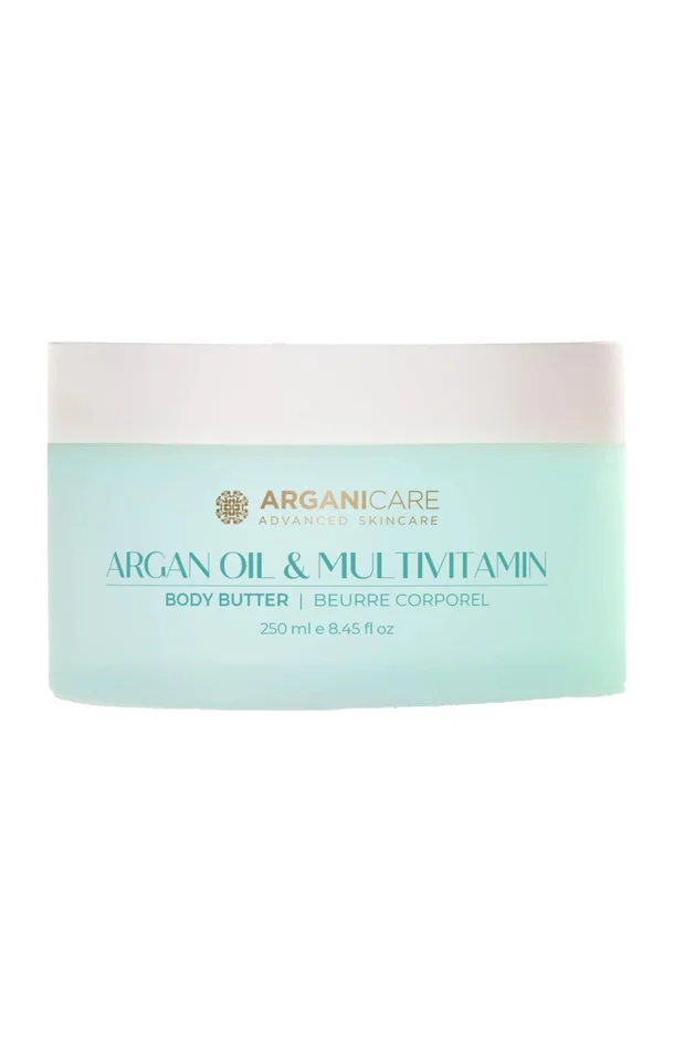Beurre corporel – Huile d’argan & multi vitamines – 250 ml