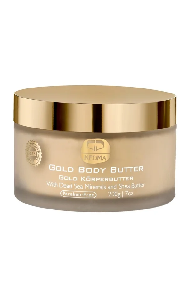 Beurre corporel gold – Beurre de karité – 200 g