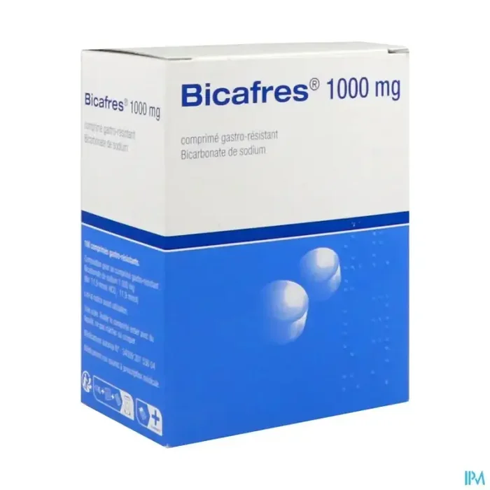 Bicafres 1000mg comprimé gastroresistant sous plaquette pvc aluminium 100