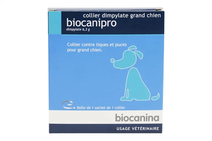 Biocanipro collier chien anti-tiques grand chien
